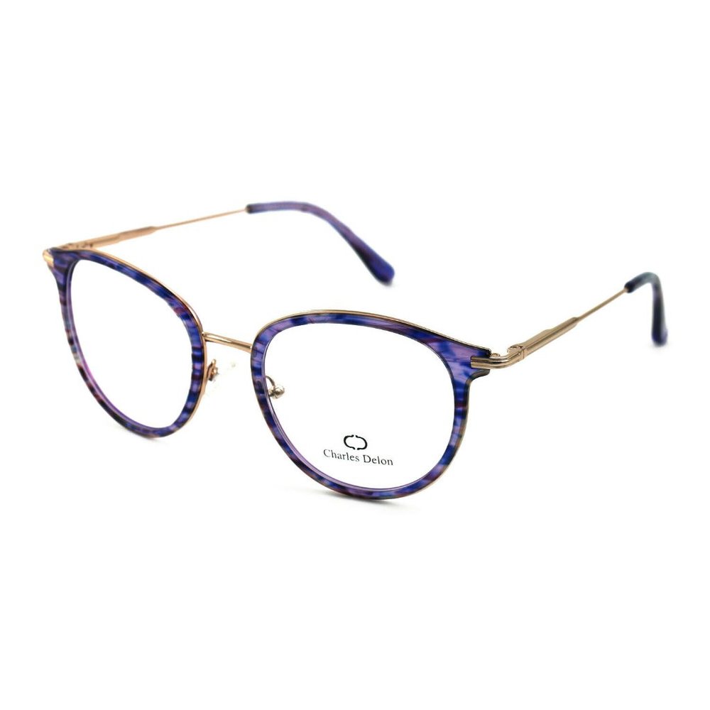Charles Delon Oval Style Blue Frame